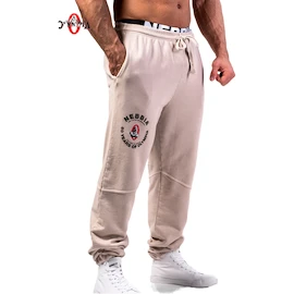 Pantaloni de trening pentru bărbați Nebbia NEBBIA x OLYMPIA Washed Sweat Joggers LEGEND 795 light grey