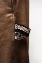 Pantaloni de trening pentru bărbați Nebbia  Washed-off Gym Sweatpants Baggy Style GYM BRO 373 Ligth Brown