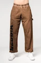 Pantaloni de trening pentru bărbați Nebbia  Washed-off Gym Sweatpants Baggy Style GYM BRO 373 Ligth Brown