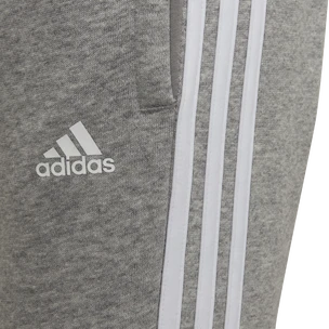 Pantaloni de trening pentru copii adidas  Essentials 3-Stripes Medium Grey Heather