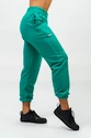 Pantaloni de trening pentru femei Nebbia GYM TIME Oversized Joggers With Pockets 281 green