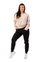 Pantaloni de trening pentru femei Nebbia  High-Waist Loose Fit Sweatpants "Feeling Good" 409 black