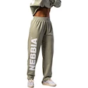 Pantaloni de trening pentru femei Nebbia STRONG BEAUTY Loose-Fit Baggy Pants BOYFRIEND STYLE 432 light green