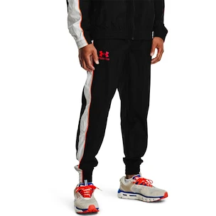 Pantaloni pentru bărbați Under Armour  WOVEN TRACK PANT Black M