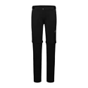 Pantaloni pentru femei Mammut  Runbold Zip Off Pants Black