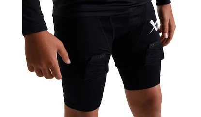 Pantaloni scurți de compresie cu suspensor (jockstrap) Bauer  PERFORMANCE JOCK Youth M