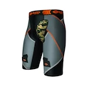 Pantaloni scurți de compresie cu suspensor (jockstrap) Shock Doctor  30160 X-Fit Cross Comp.Hockey Short Black/Grey Senior M