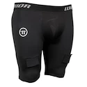 Pantaloni scurți de compresie cu suspensor (jockstrap) Warrior  Short Compression Junior M
