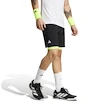 Pantaloni scurți pentru bărbați adidas  Club 2In1 Short Black/Lucid Lemon