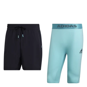 Pantaloni scurți pentru bărbați adidas  Paris 2 in 1 Short Carbon XXL