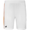 Pantaloni scurți pentru bărbați Babolat  Play Short Men White/Orange