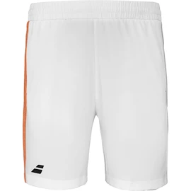 Pantaloni scurți pentru bărbați Babolat Play Short Men White/Orange