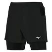 Pantaloni scurți pentru bărbați Mizuno  ER 5.5 2in1 Short Black S