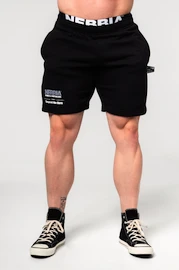 Pantaloni scurți pentru bărbați Nebbia Gym Sweatshorts GYM BRO 352 Black