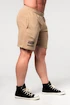 Pantaloni scurți pentru bărbați Nebbia  Gym Sweatshorts GYM BRO Light Brown