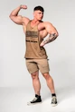 Pantaloni scurți pentru bărbați Nebbia  Gym Sweatshorts GYM BRO Light Brown