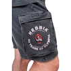 Pantaloni scurți pentru bărbați Nebbia NEBBIA x OLYMPIA Washed Loose Fit Cargo Shorts LEGACY 787 black