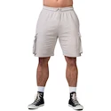 Pantaloni scurți pentru bărbați Nebbia NEBBIA x OLYMPIA Washed Loose Fit Cargo Shorts LEGACY 787 light grey 3XL