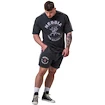 Pantaloni scurți pentru bărbați Nebbia NEBBIA x OLYMPIA Washed Sweat Shorts LEGEND 786 black