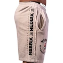 Pantaloni scurți pentru bărbați Nebbia NEBBIA x OLYMPIA Washed Sweat Shorts LEGEND 786 light grey
