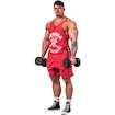 Pantaloni scurți pentru bărbați Nebbia NEBBIA x OLYMPIA Washed Sweat Shorts LEGEND 786 red