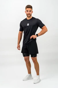 Pantaloni scurți pentru bărbați Nebbia Performance+ Compression 2in1 shorts black XXL