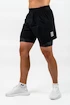 Pantaloni scurți pentru bărbați Nebbia Performance+ Compression 2in1 shorts black XXL