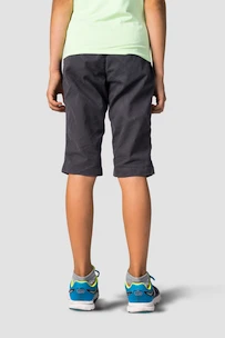 Pantaloni scurți pentru copii Hannah  Rumex Dark Shadow/Anthracite 128 cm