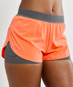 Pantaloni scurți pentru femei Craft  Vent 2v1 Orange