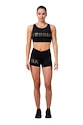 Pantaloni scurți pentru femei Nebbia Intense Gold Print 828 black XS