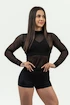 Pantaloni scurți pentru femei Nebbia Intense Women's Compression High Waist Shorts Leg Day 832 Black M