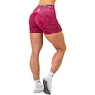 Pantaloni scurți pentru femei Nebbia NEBBIA x OLYMPIA Washed High Waisted Leggings Shorts HERITAGE 780 red