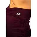 Pantaloni scurți pentru femei Nebbia STRONG BEAUTY Lace-Up Sculpting Shorts OWN YOUR POWER 429 dark red