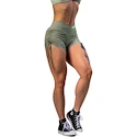 Pantaloni scurți pentru femei Nebbia STRONG BEAUTY Lace-Up Sculpting Shorts OWN YOUR POWER 429 light green
