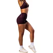 Pantaloni scurți pentru femei Nebbia STRONG BEAUTY V-shaping Belt Shorts 428 dark red
