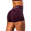 Pantaloni scurți pentru femei Nebbia STRONG BEAUTY V-shaping Belt Shorts 428 dark red