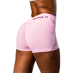 Pantaloni scurți pentru femei Nebbia STRONG BEAUTY V-shaping Belt Shorts 428 pink