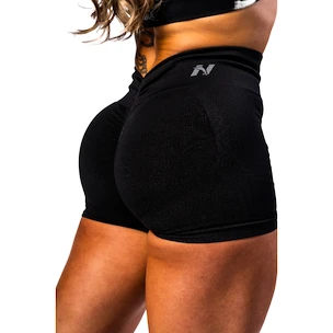 Pantaloni scurți pentru femei Nebbia TOTALLY SEAMLESS High Waisted Push-Up Shorts 304 black