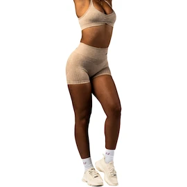 Pantaloni scurți pentru femei Nebbia TOTALLY SEAMLESS High Waisted Push-Up Shorts 304 cream