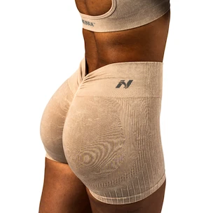 Pantaloni scurți pentru femei Nebbia TOTALLY SEAMLESS High Waisted Push-Up Shorts 304 cream