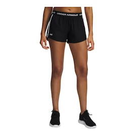 Pantaloni scurți pentru femei Under Armour Tech Play Up Shorts Black White