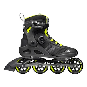 Patine cu rotile pentru bărbați Rollerblade  Macroblade 84 BOA Black/Lime