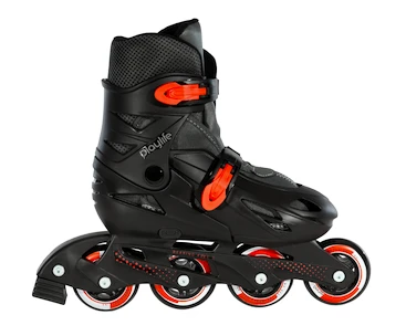 Patine cu rotile pentru copii Playlife  Riddler Black Cherry