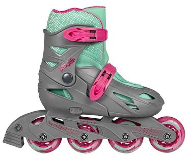 Patine cu rotile pentru copii Playlife  Riddler Graphite Grey  EUR 39-42