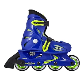 Patine cu rotile pentru copii Roces Orlando III Blue/Lime