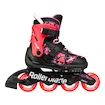 Patine cu rotile pentru copii Rollerblade  Microblade SL Black/Coral