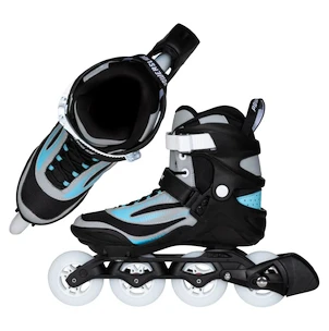 Patine cu rotile pentru femei Powerslide  Phuzion Radon Slate Grey 84