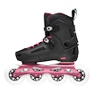 Patine cu rotile pentru femei Rollerblade  Lightning 90 W Black/Sangria