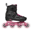 Patine cu rotile pentru femei Rollerblade  Lightning 90 W Black/Sangria
