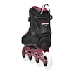 Patine cu rotile pentru femei Rollerblade  Lightning 90 W Black/Sangria
